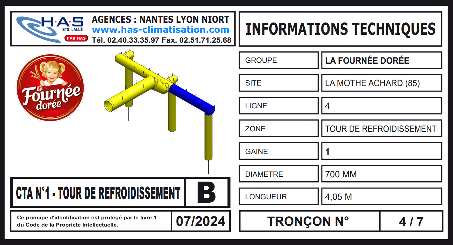 Has Climatisation Fabrication Gaine Textile Nantes 4 Identification Avec Schema 3D 1